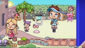 Дарина застряла в коридоре,мама огородник в avatar world