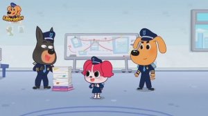 Храбрый шериф Лабрадор: нападение большущей акулы (познавательный мультфильм)