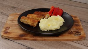 Картофельное пюре и филе минтая готовим быстрый и вкусный обед или ужин