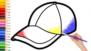 мультик для детей-Как нарисовать БЕЙСБОЛКУ /Рисование БЕЙСБОЛКИ для детей