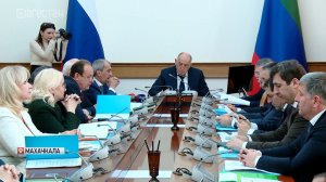 Абдулмуслим Абдулмуслимов провел сегодня заседание правительства республики