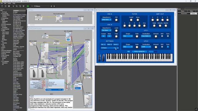 SYNTHEDIT 1.5 - 60 Examples Free To Download