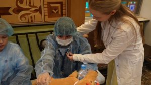 Мастер-класс доктора Вика с участием Дмитрия Куклачева и его кошек