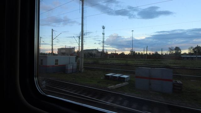 Отправление из Хабаровск 🇷🇺 | Вид из окна поезда