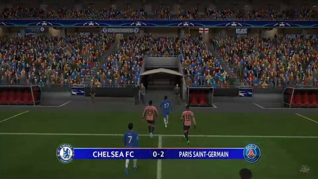 Футбол. Лига Чемпионов. Челси - ПСЖ. Обзор матча [PES 2017] смотреть онлайн