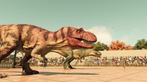 САМЫЙ БЫСТРЫЙ ДИНОЗАВР 🦕 💪 забег с препятствиями.