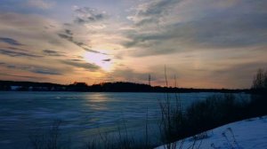 Потрясающее небо , во время прогулки. Закат
( 18 марта)