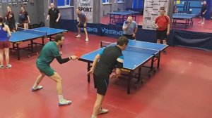 отбор Башмаков/Панов (968) - Котин/Коровицын (525) 15.03 Парный турнир настольный теннис