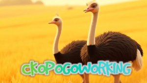 Словацкая Скороговорка про страусов