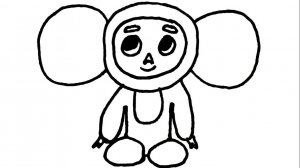 Как нарисовать ЧЕБУРАШКУ Учимся рисовать чебурашку