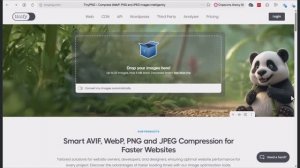 Оптимизация изображений в онлайнсервисе TinyPNG