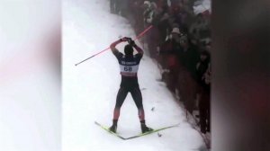 Британский лыжник выпил больше десяти банок пива на этапе Кубка мира.