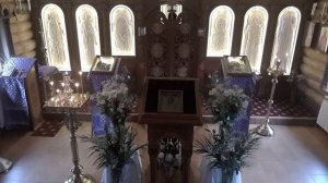 Вечерня с выносом Плащаницы