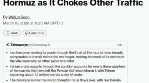 ‼️🇮🇷🛢 Иран продолжает перевозки собственной нефти через Ормузский пролив темпами, как до начала в