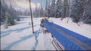 SnowRunner.Аляска. Сложный режим,играю без модов. Руль. Logitech Driving Force GT