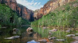 Красивые водопады и белая радуга !