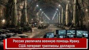Россия увеличила военную помощь Ирану. США потеряют триллионы долларов