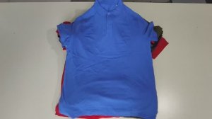 Лот 2306 От 10 кг 990р-кг Сток Поло Футболки хлопок м_ж Бельгия. цена 1780 руб_кг вес 9.5кг