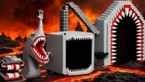 ЛЕГО ВСЕ НОВЫЕ морские монстры. Сравнение размеров