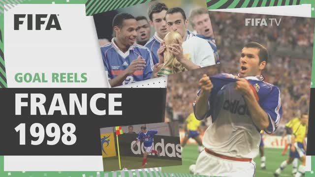 Все голы Франции на Чемпионате мира 1998 года