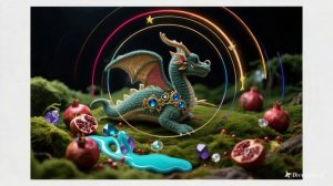 dreamina-2026-02-21-6293-Круглые объекты вращаются по часовой стр...