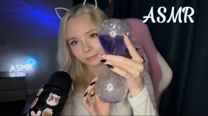 Водный ASMR. Водные триггеры. Колбочки, водные часы, шёпот.