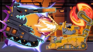 Морок vs Ученик Механика | Эпическая Битва Танков! - Мультики про танки