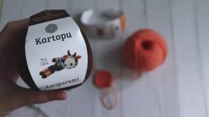 KARTOPU пряжа для вязания игрушек. Обзор полухлопковой пряжи
