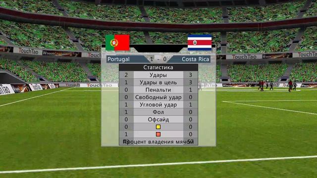 ЧМ-5. Групповой этап. 1 раунд. Португалия - Коста-Рика (3-0).