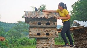 Строю голубятни из камней и развожу голубей. Серия 34. Се