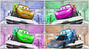 Молния Маквин: Музыкальный челлендж в 4 цвета! 🏎️  Танцевальный ритм Астрономия