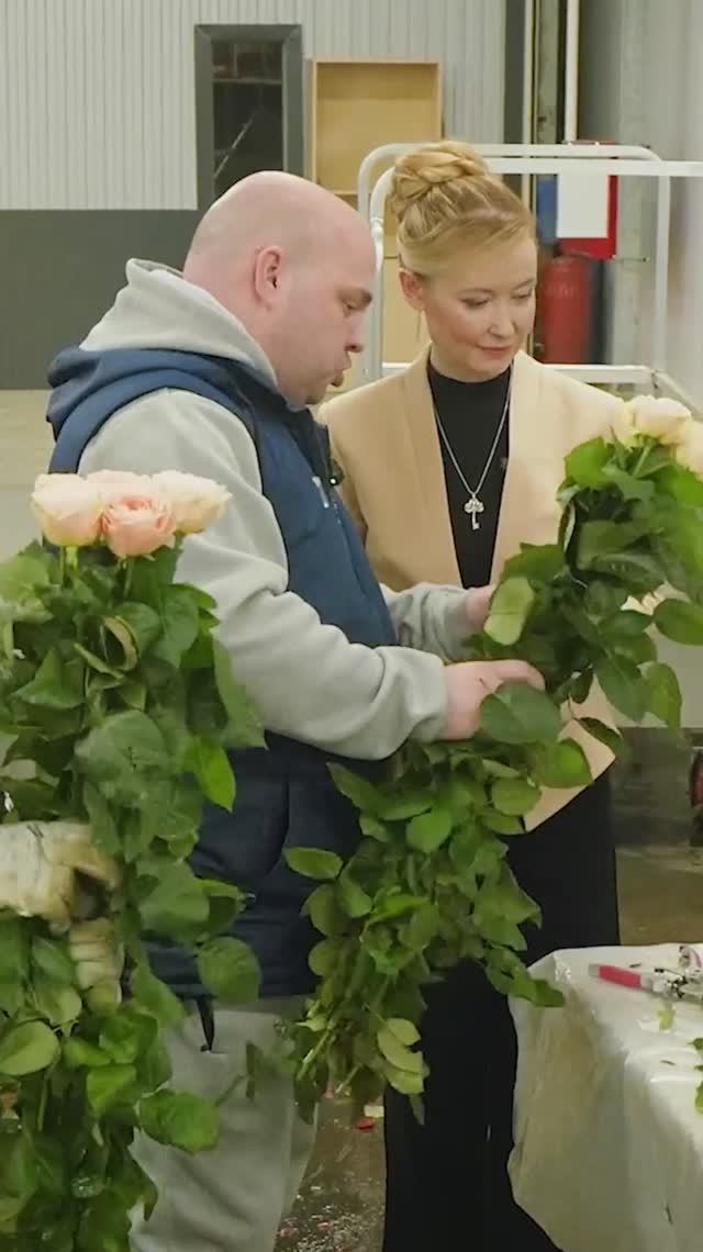 Как охапка срезанных роз становится роскошным букетом?