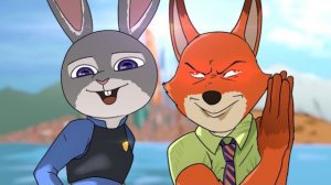 Зверополис безумный пересказ за 5 минут! Джуди и Ник в шоке! РЕАКЦИЯ