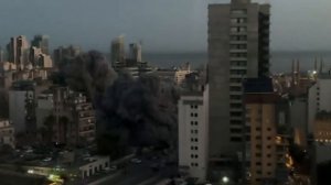 Авиаудар Израиля разрушил жилой многоэтажный дом в центре Бейрута.