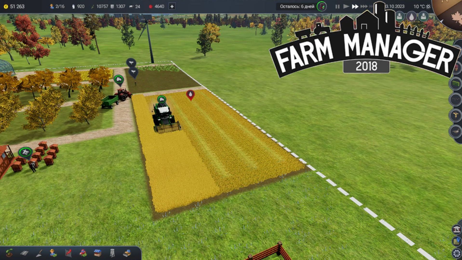 Farm Manager 2018 часть 4 прохождение на русском