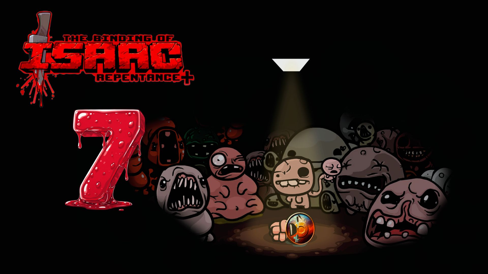 The Binding of Isaac: Repentance+ #7 — ТАКОЕ ВЕЗЕНИЕ ПУГАЕТ! ТРОЙНОЙ ВЫСТРЕЛ И ТАЙНЫЙ ДАР