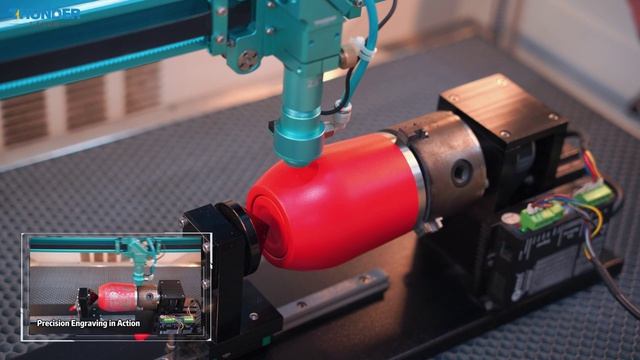 Настройка вращателя на СО2 лазерном станке Thunder Laser