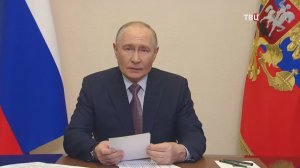 Путин назвал историческим выбор Крыма, Севастополя и Донбасса быть с Россией