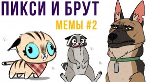 Пикси и Брут мемы) Часть 2