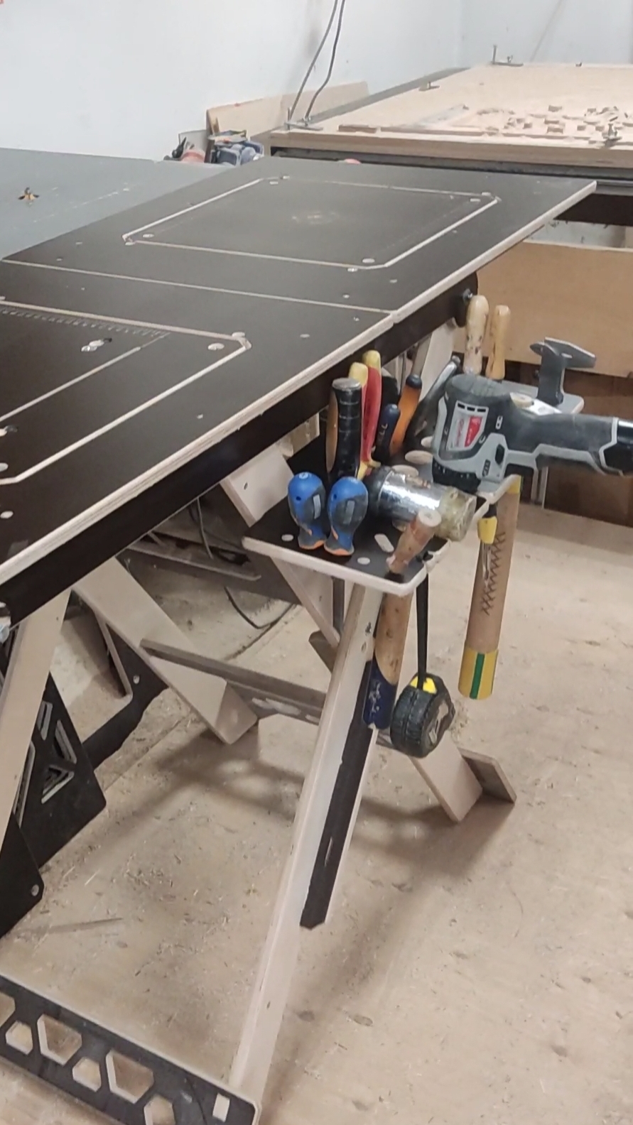 #ОРГАНАЙЗЕР ДЛЯ ИНСТРУМЕНТА для складного верстака