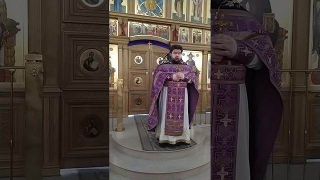 Крестопоклонная неделя. О крестоношении. Проповедь о. Николая. 15.3.26