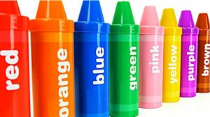 Лучшее обучающее видео для малышей! Изучаем цвета с помощью карандашных сюрпризов!