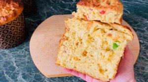 КУЛИЧ ПАСХАЛЬНЫЙ . Идеально влажный кулич, улучшеный рецепт