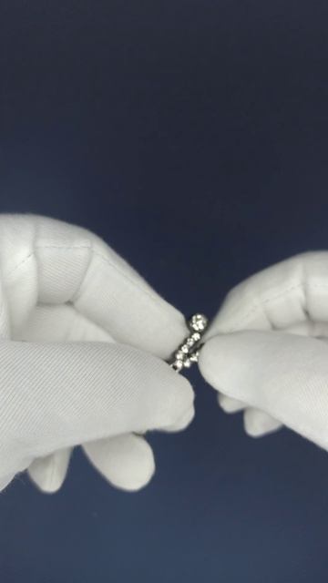 Украшения крючок со стразами тем. никель, Артикул 00729