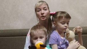 Видеообращение  мамы Алисы и Антона Семеновых