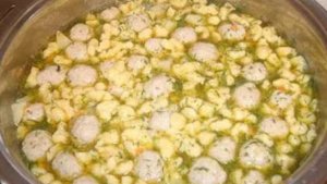 Суп с фрикадельками. Маринкины творинки. Всем МИРА и Добра!