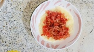 Кускус с беконом