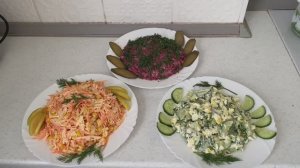 Самые ПРОСТЫЕ салаты из ТРЕХ ИНГРЕДИЕНТОВ на завтрак, обед и ужин!