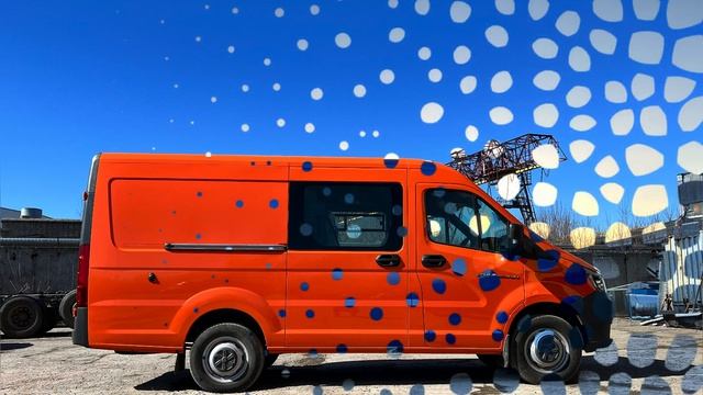 Перекраска ГАЗель NN в оранжевый цвет