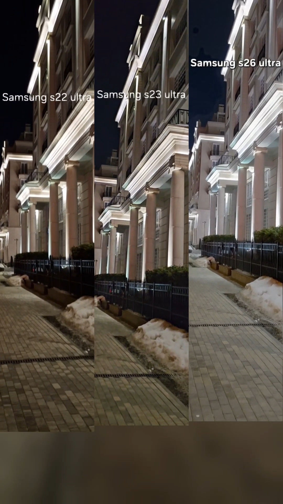Сравнение Samsung s26 ultra & s23  ultra & s22 ultra #samsung #s26ultra #s23ultra #s22ultra #обзор